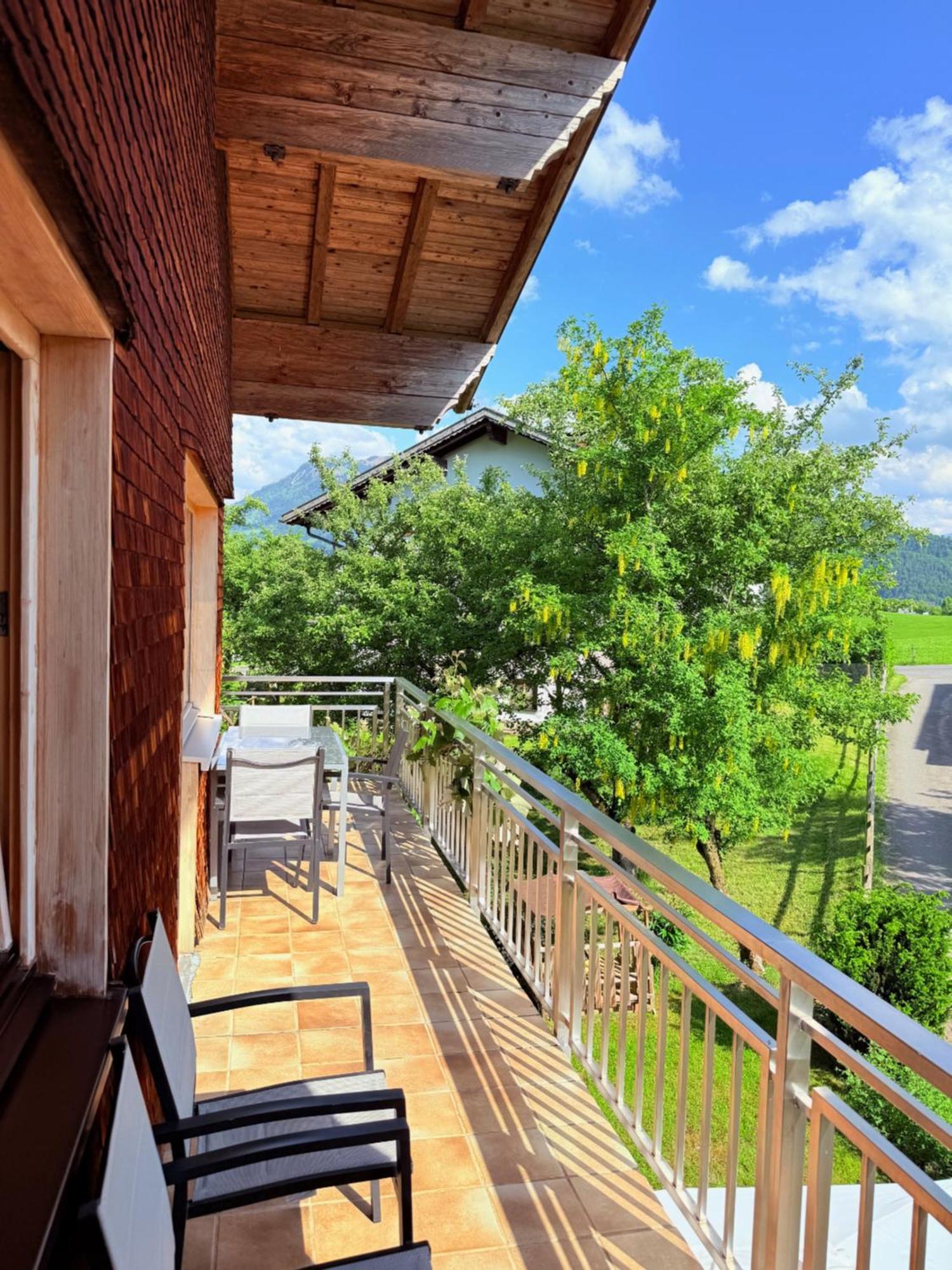 Wiesen Appartment Schwarzenberg im Bregenzerwald Eksteriør bilde